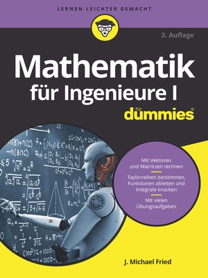 cover image of Mathematik f&uuml;r Ingenieure I f&uuml;r Dummies